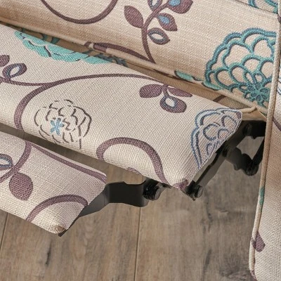 Darvis Fabric Recliner White - Christopher Knight Home - Image 2