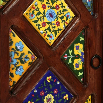 Pocatello Handcrafted Boho Mango Wood Nightstand Walnut - Christopher Knight Home - Image 8