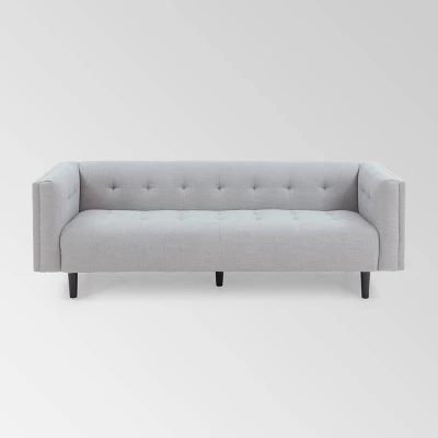 Ludwig Mid Century Modern Upholstered Tufted Sofa - Christopher Knight Home - Image 8