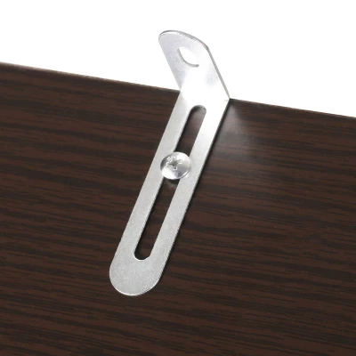 65" Bucy Modern Industrial 6 Shelf V Bookcase Dark Gray/Black - Christopher Knight Home - Image 2