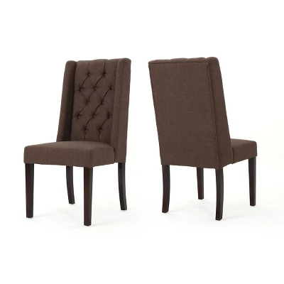 Set Of 2 Blythe Tufted Dining Chairs - Christopher Knight Home - Image 4